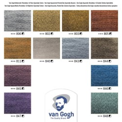 Boîte aquarelle 12 couleurs irisées, Metallic & Interference Colors, Van Gogh