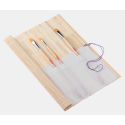 Pochette range-pinceaux bamboo mat, Art Création