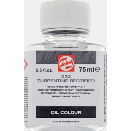 Essence de térébenthine rectifiée 75ml, Série 032, Talens