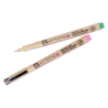 Set 9 feutres T 05 - couleurs 5 - 12 - 19 - 21 - 24 - 29 - 36 - 49 - 117, Micron, Sakura