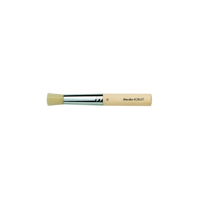 Pinceau T 10 pochoir, Robust, Marabu