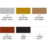 Set encres de couleurs tons métalliques 6 x 30ml, Liquitex