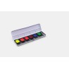 Boîte aquarelle 6 couleurs néon, Finetec Premium