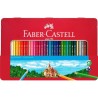 Boîte 36 crayons, Château, Faber Castell