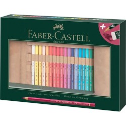 Trousse 30 crayons, Polychromos, Faber Castell