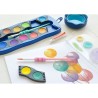Set 4 pinceaux T 4-8-10-12, Soft-Touch Pastel, Faber Castell