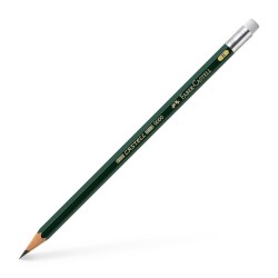 Crayon HB avec gomme, 9000, Faber Castell