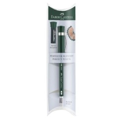 Crayon B avec gomme et taille crayon, 9000, Faber Castell