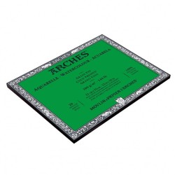 Papier aquarelle 300gr cotton grain fin 31 x 41 cm bloc 20 feuilles