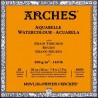 Papier aquarelle 300gr cotton torchon 20 x 20 cm bloc 20 feuilles