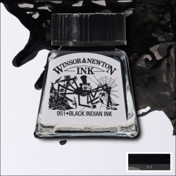 Encre de Chine noire 14ml