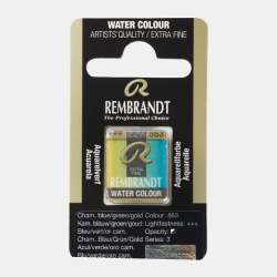 Godet aquarelle Caméléon
