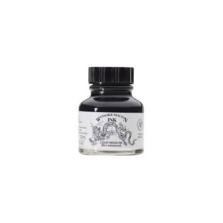 Encre de Chine noire 30ml