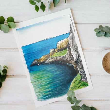 Carrick-a-Rede on Sunny Day